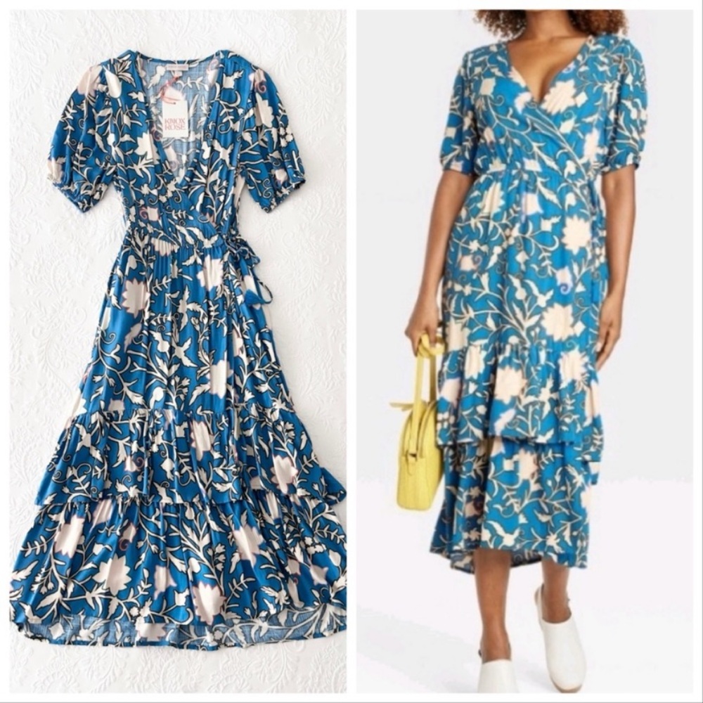 Knox Rose floral wrap dress